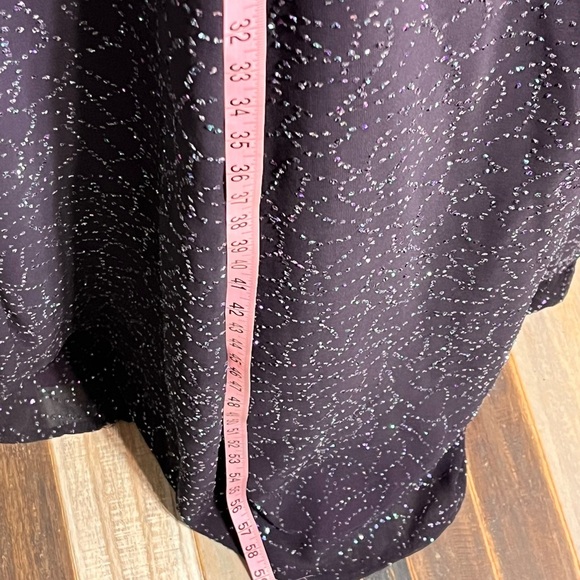 Reggio maxi formal sleeveless sequins purple gown dress Y2K size 10 - Picture 9 of 15